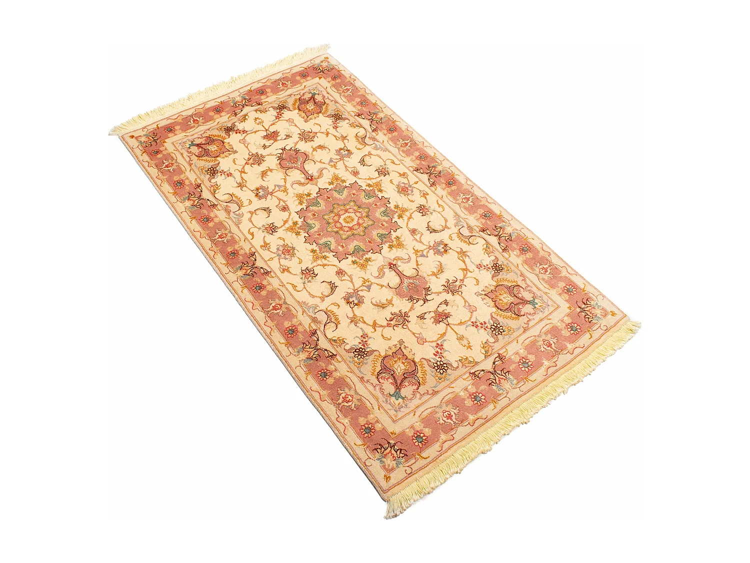 Tapis Persan Tabriz 50Raj | 73x123cm