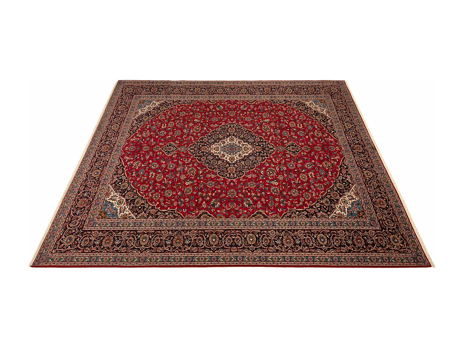 Tapis persan Kashan | 400x497cm