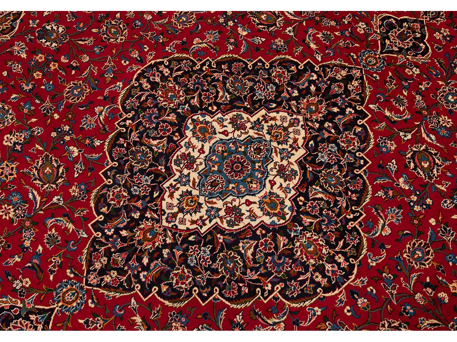 Tapis persan Kashan | 400x497cm