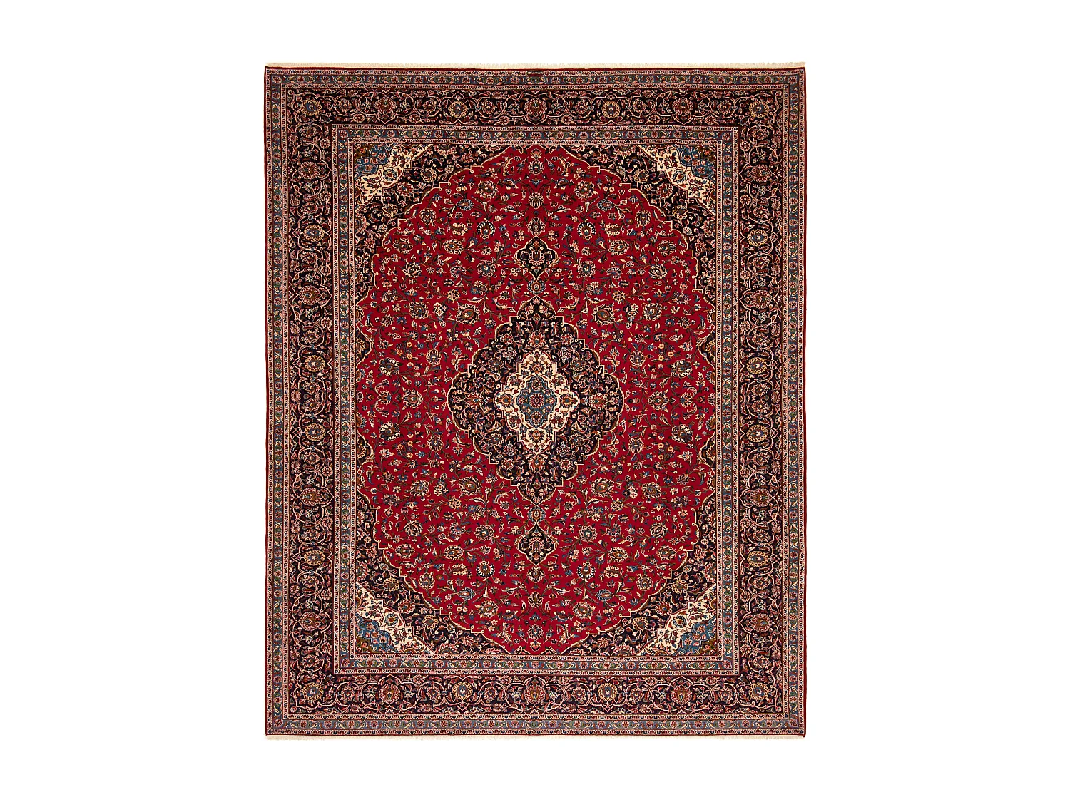 Tapis persan Kashan | 400x497cm