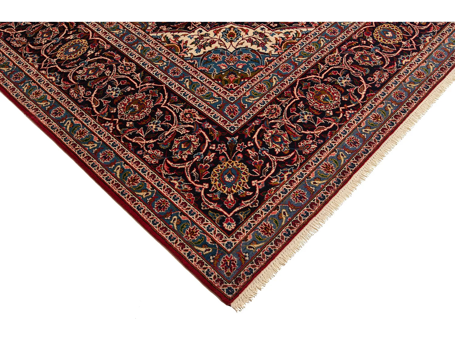 Tapis persan Kashan | 400x497cm