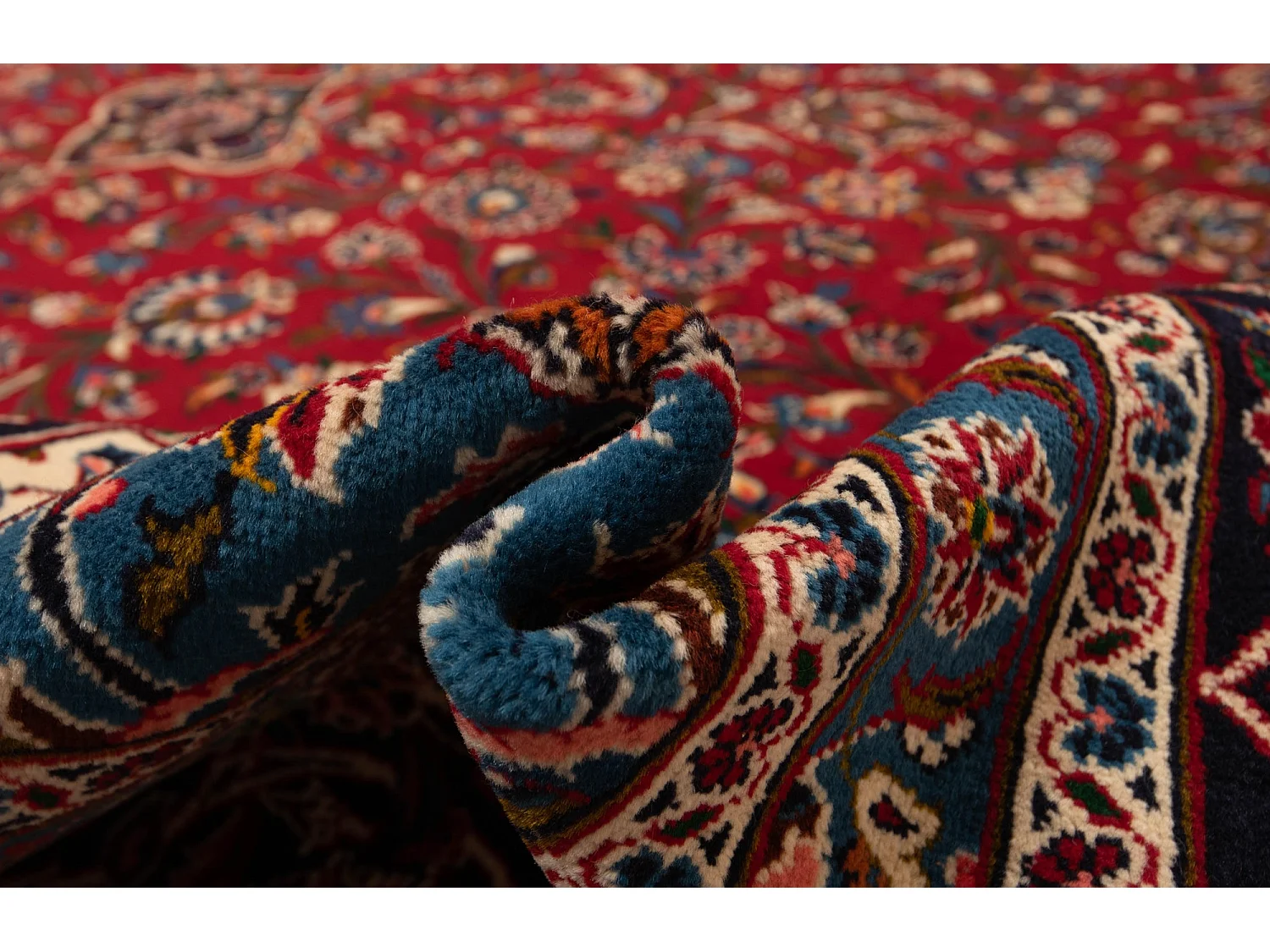 Tapis persan Kashan | 400x497cm