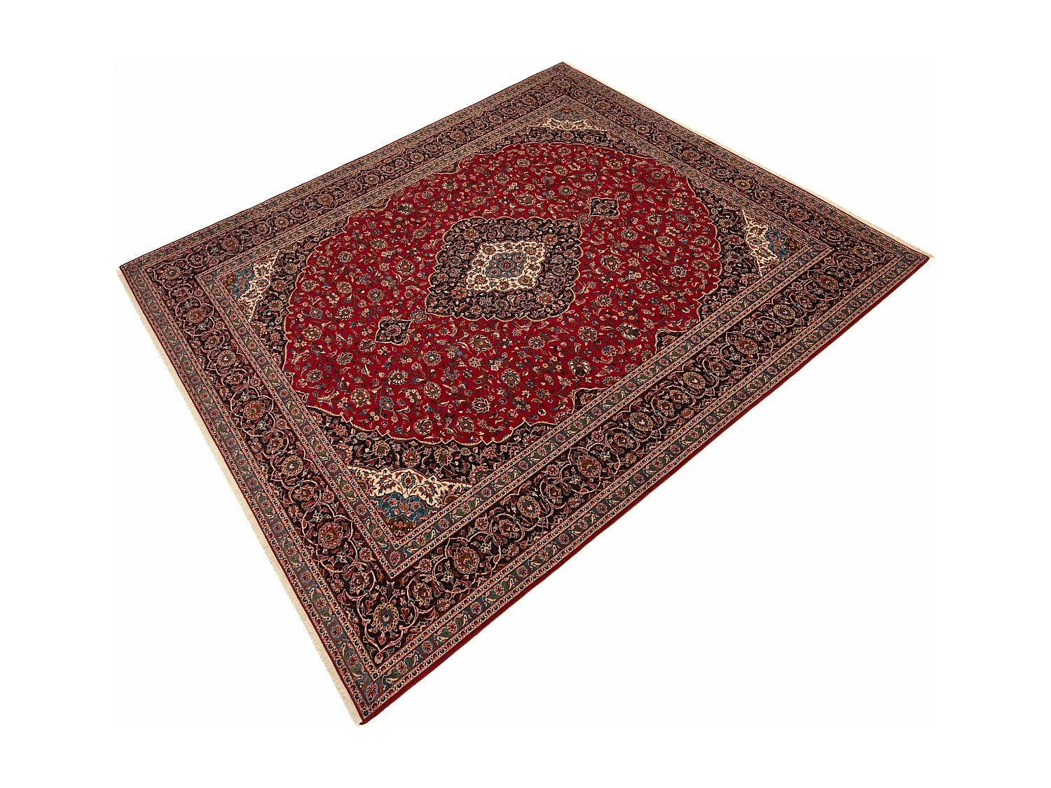 Tapis persan Kashan | 400x497cm