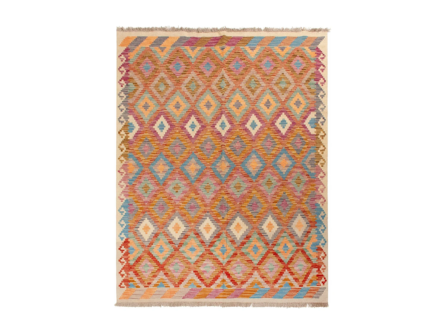 Kilim afghan | 154 x 188 cm