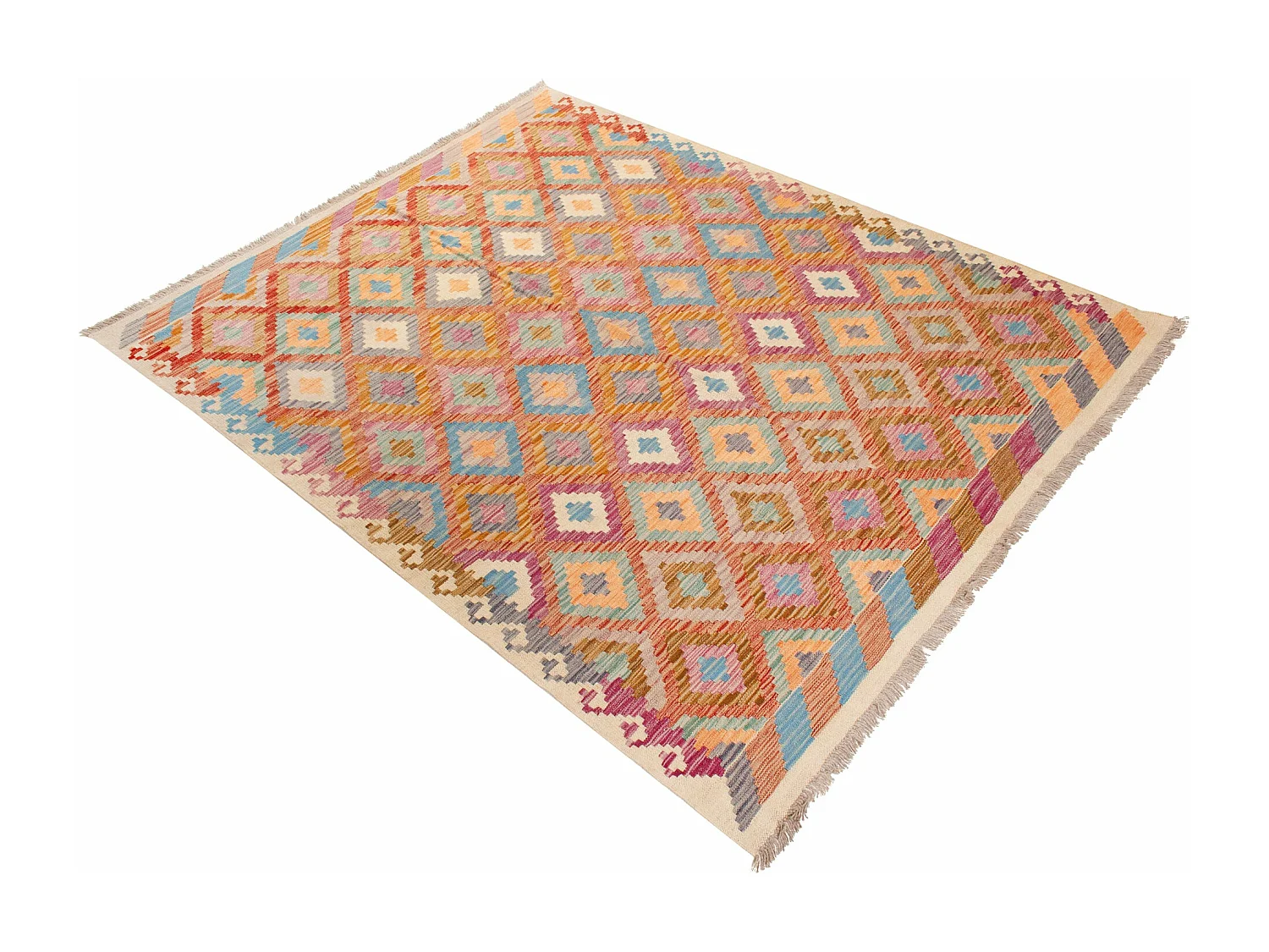 Kilim afghan | 154 x 188 cm