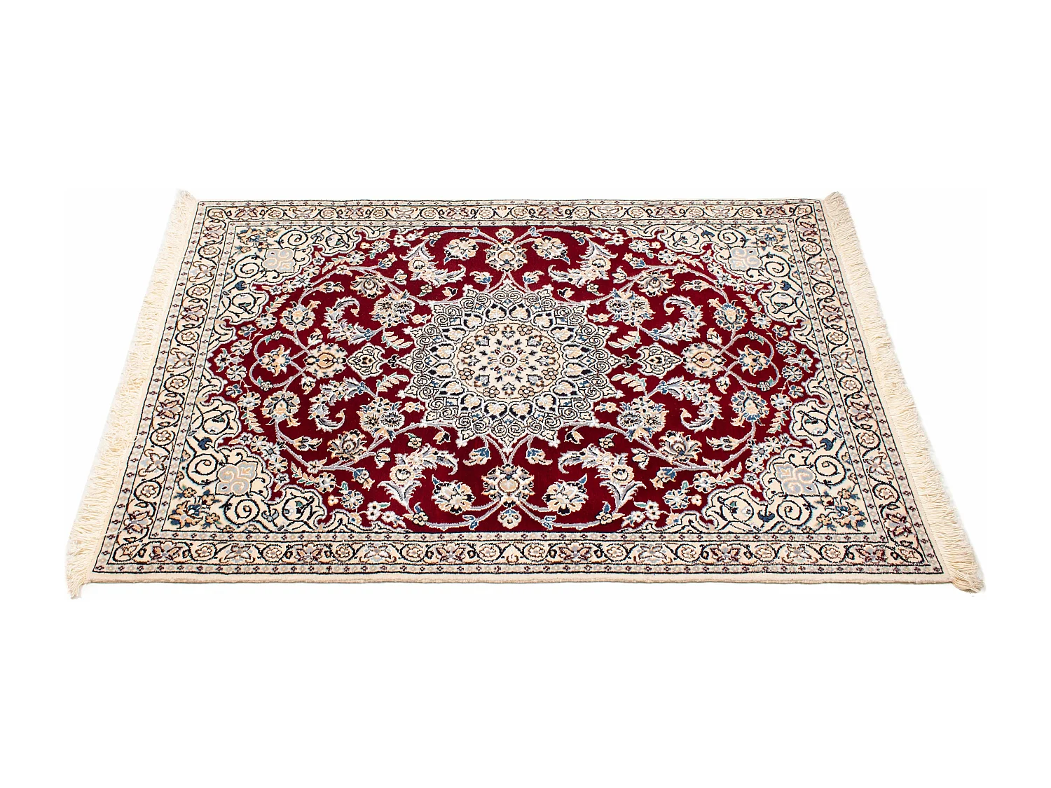 Tappeto Persiano Nain 9La | 88x124 cm