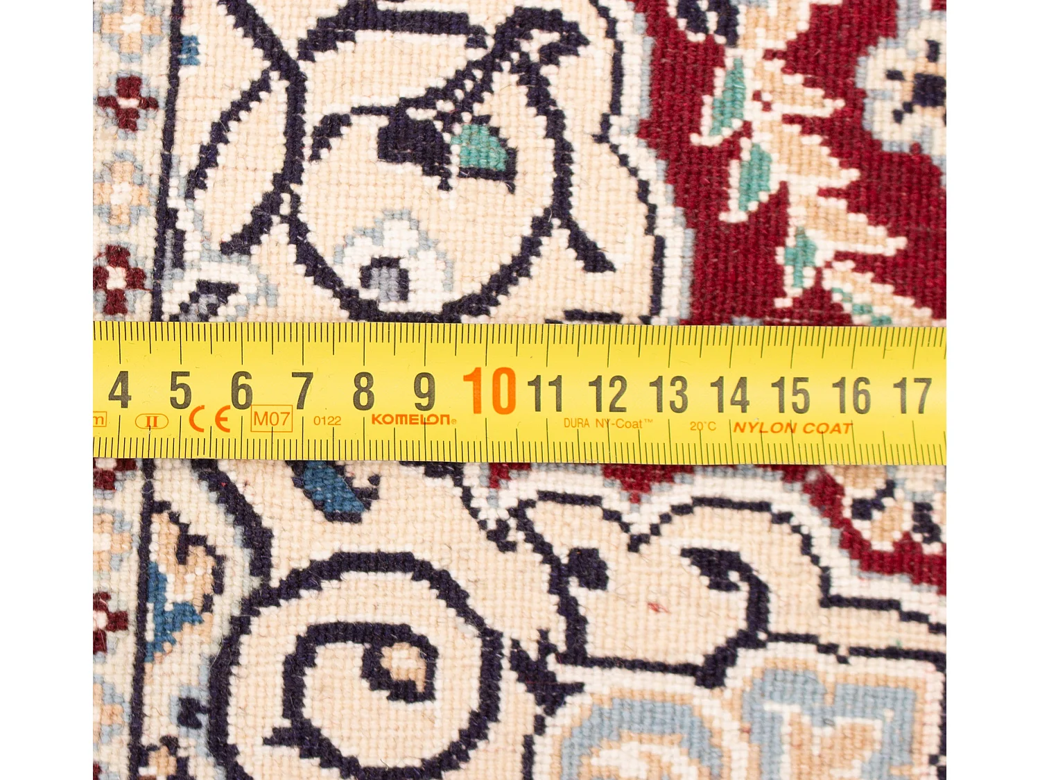 Tappeto Persiano Nain 9La | 88x124 cm