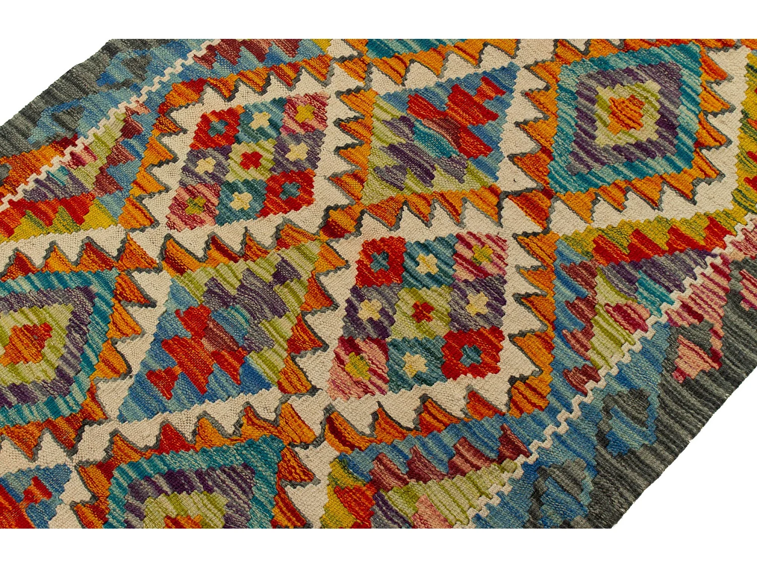 Kilim afghan | 80x259cm