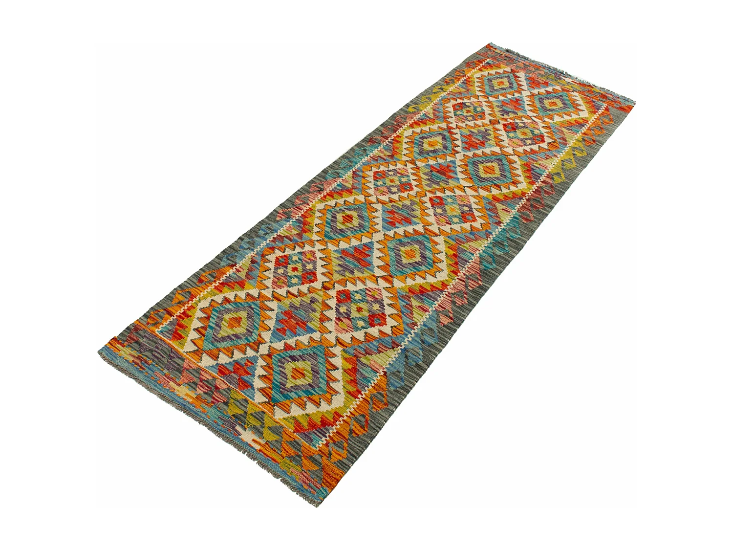 Kilim afghan | 80x259cm