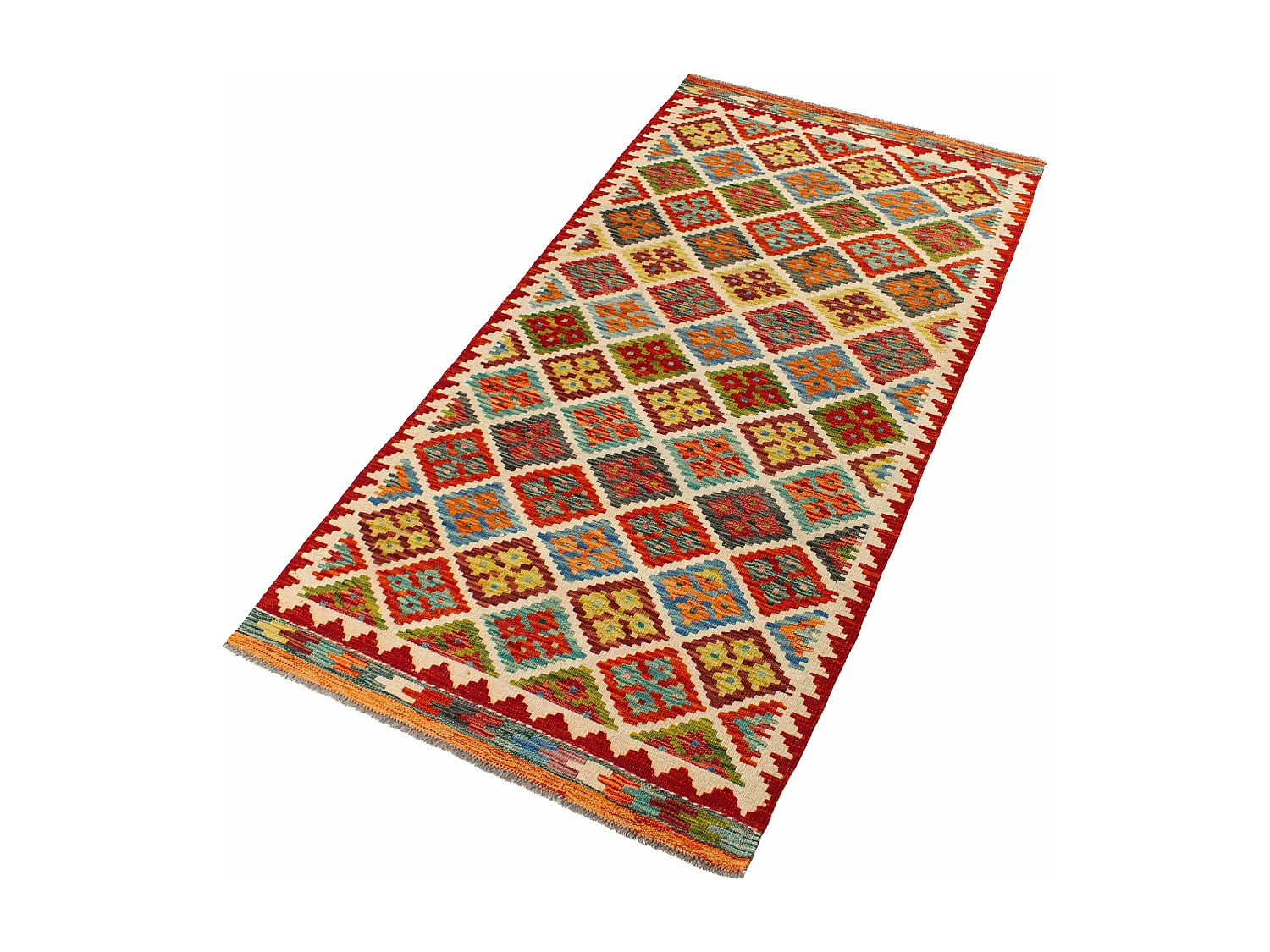 Kilim afegão | 101x194cm