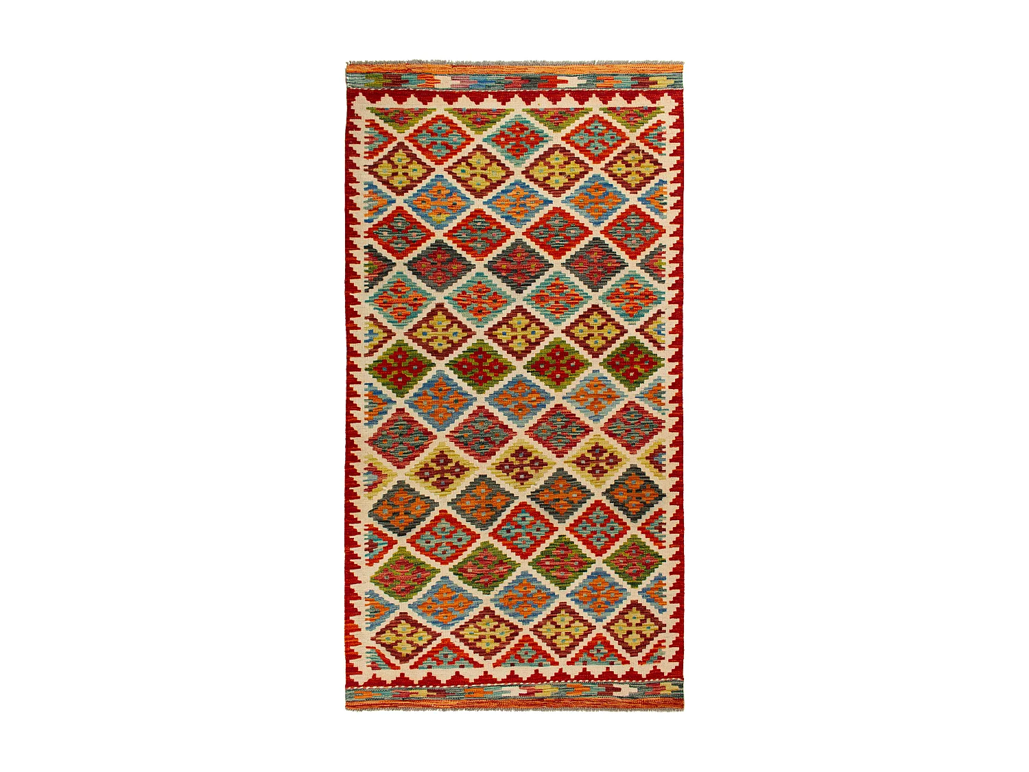 Kilim afegão | 101x194cm