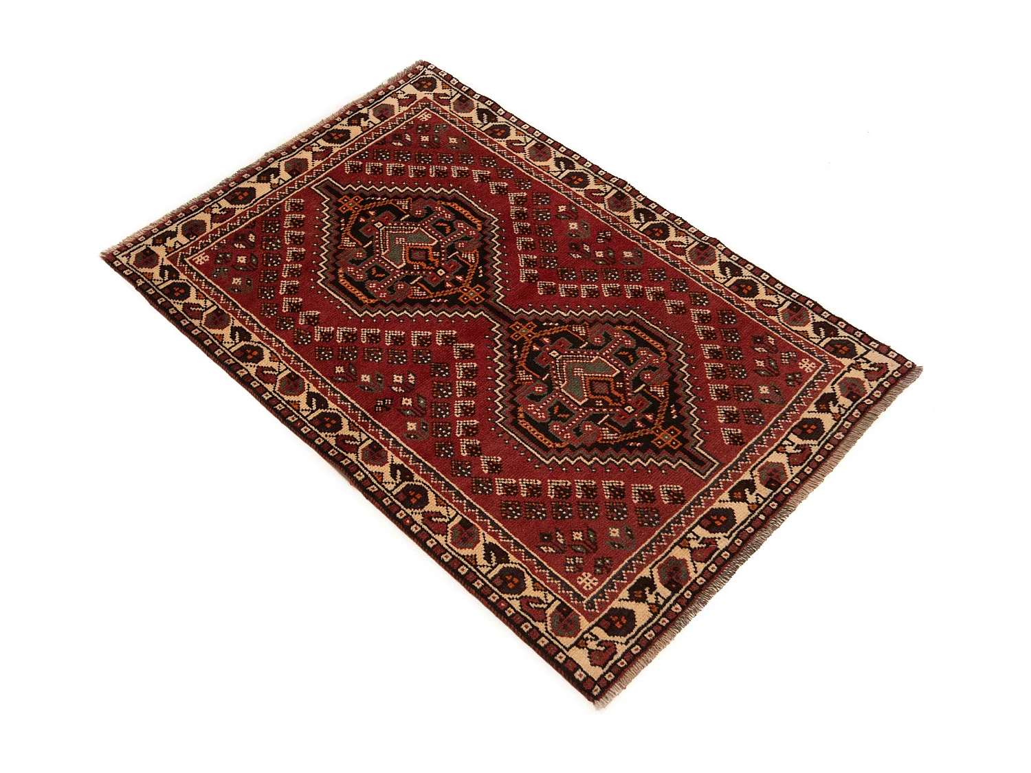 Tapis persan Shiraz | 102x155cm