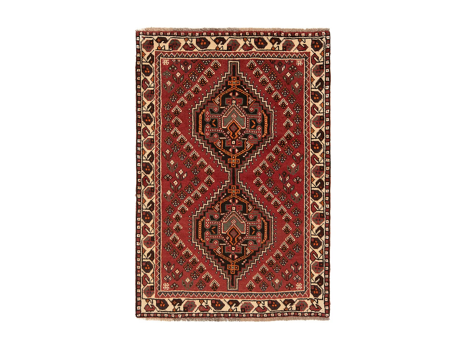 Tapis persan Shiraz | 102x155cm
