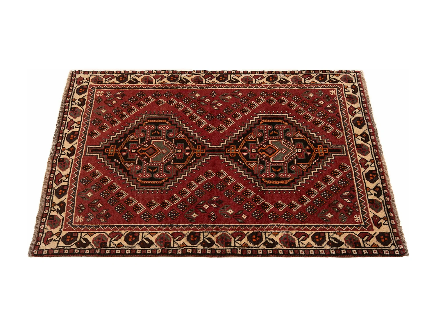Tapis persan Shiraz | 102x155cm