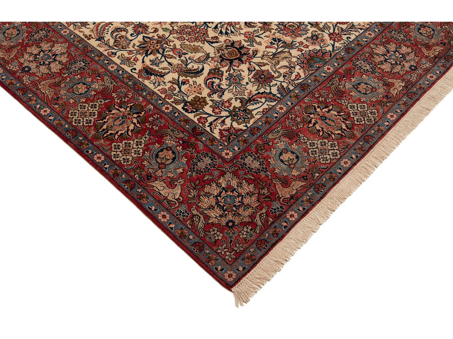 Tapete Persa Isfahan Antigo 80 Anos | 368 x 527 cm