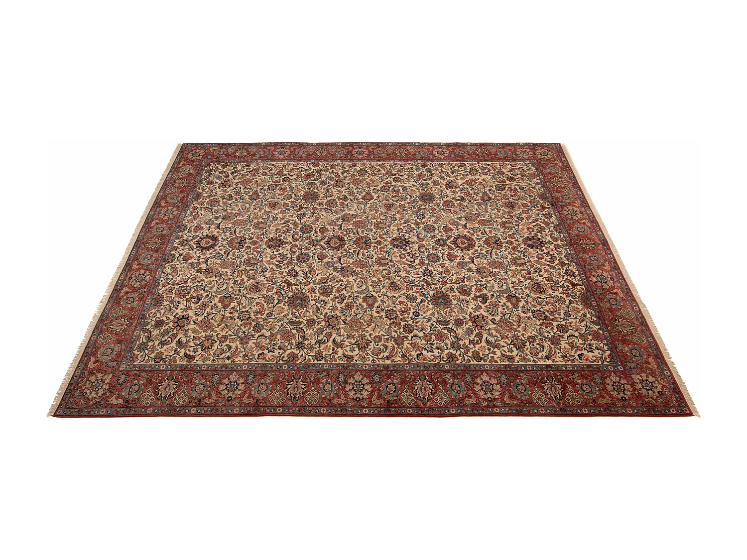 Tapete Persa Isfahan Antigo 80 Anos | 368 x 527 cm