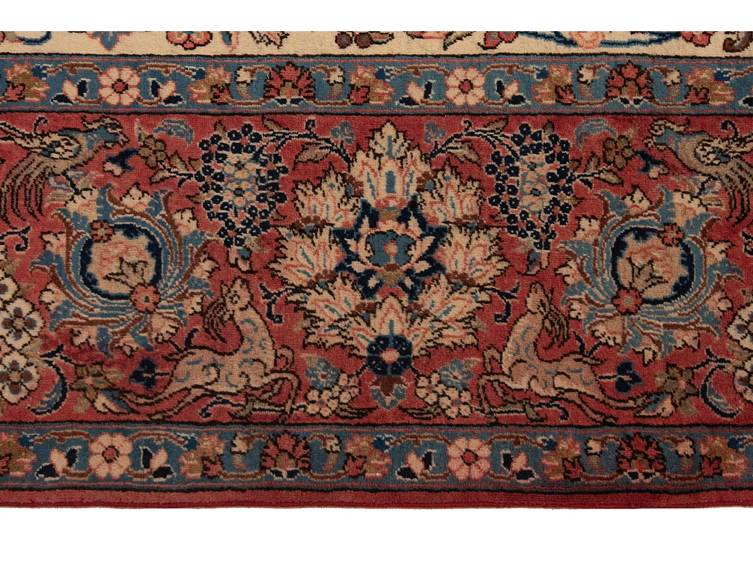 Tapete Persa Isfahan Antigo 80 Anos | 368 x 527 cm