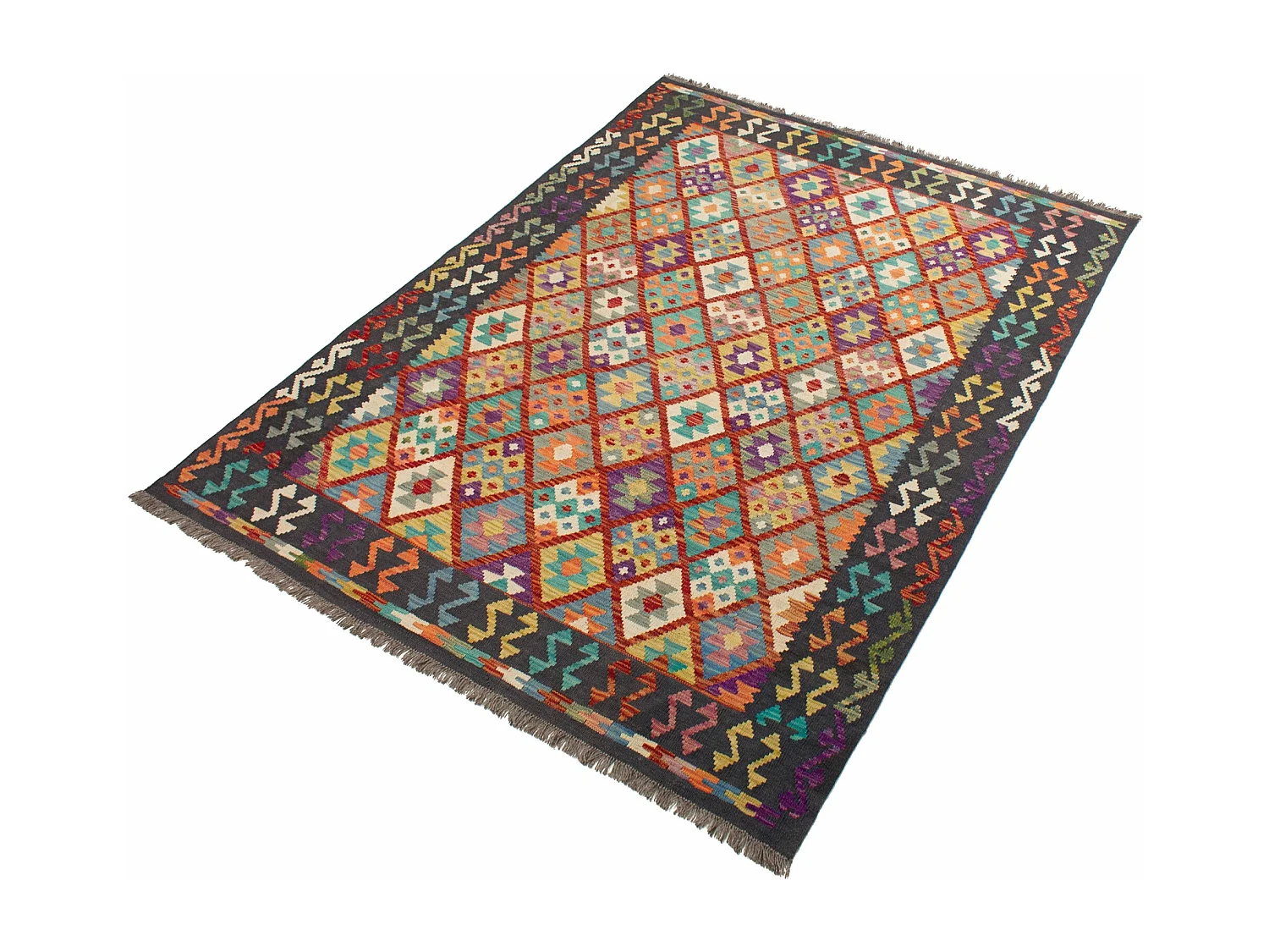 Kilim afghan | 176 x 244 cm