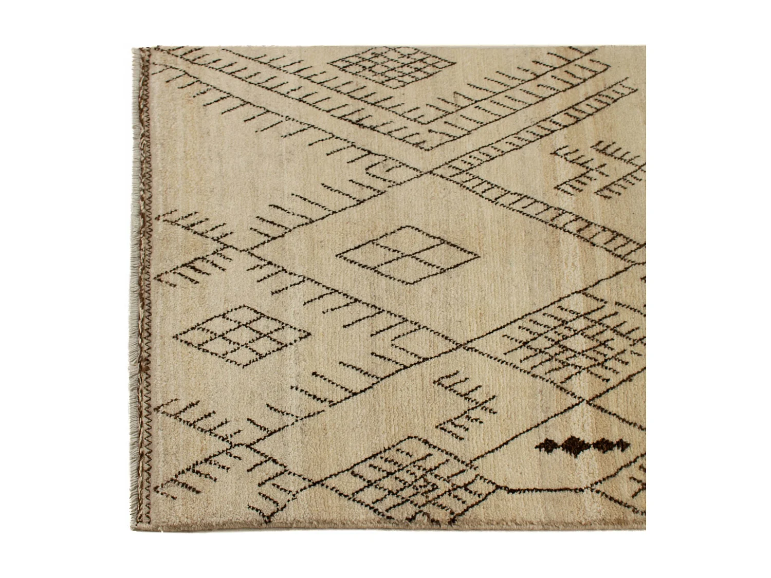 Tapete tribal berbere moderno | 122x177cm