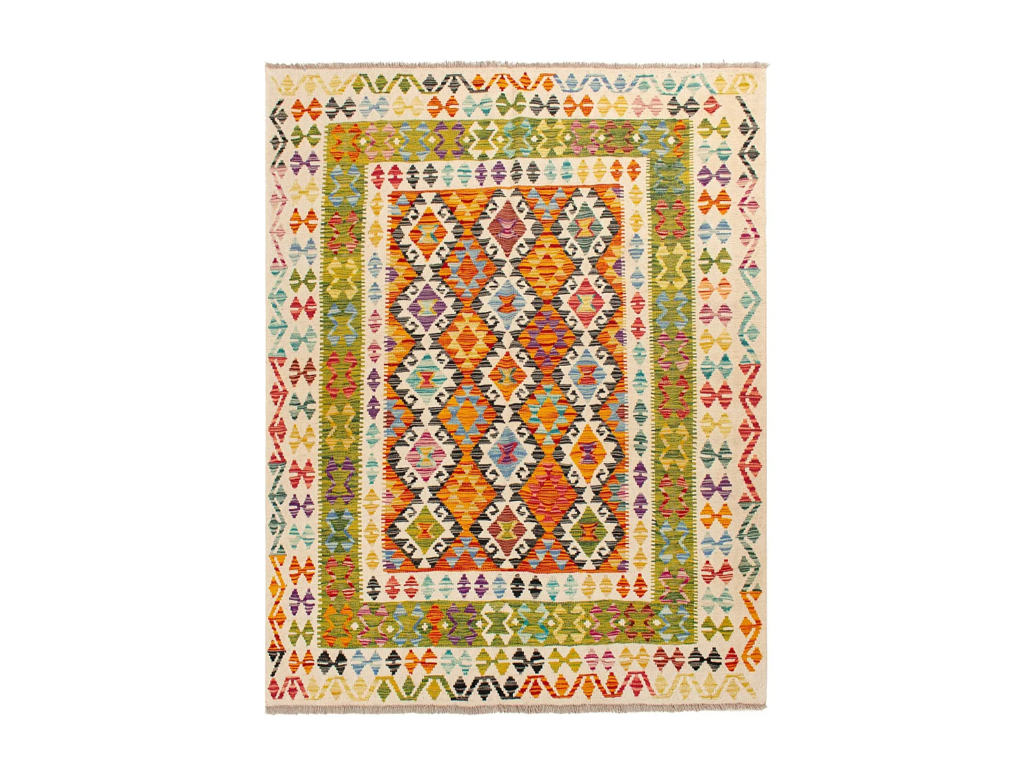 Kilim afegão | 161x198cm
