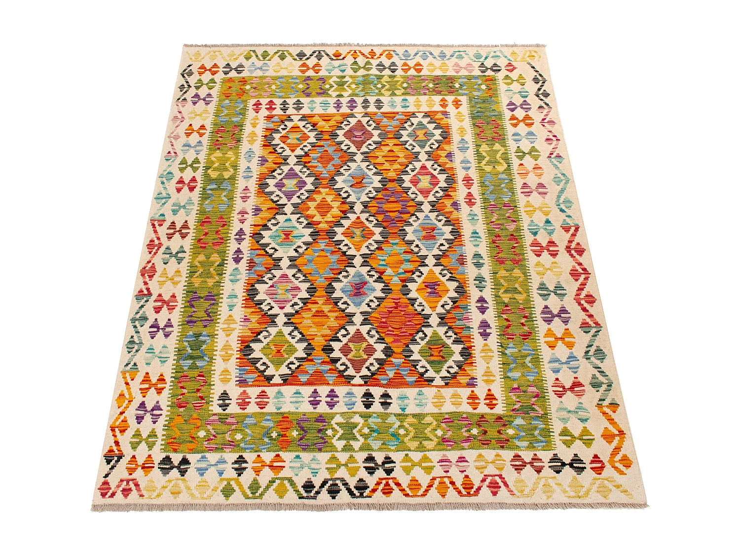 Kilim afegão | 161x198cm