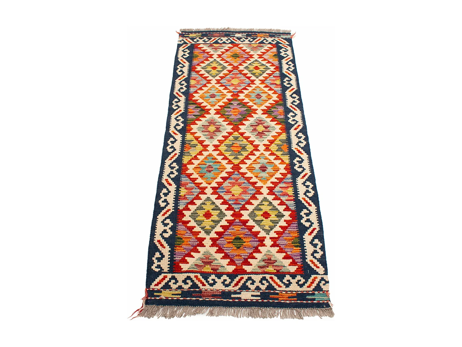 Kilim afghano | 61x152 cm