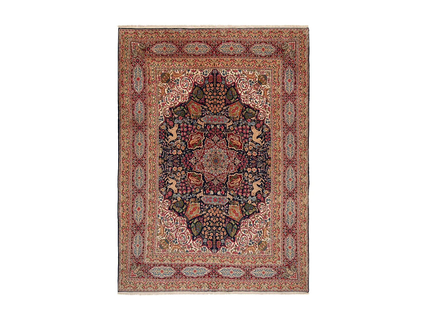 Tapis Persan Kerman Antique Années 80 | 290 x 397 cm