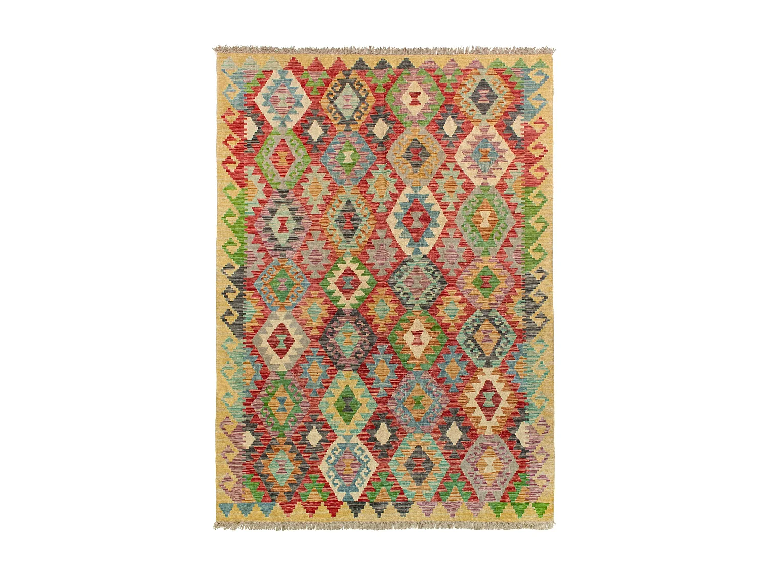 Kilim afghano | 155x200 cm