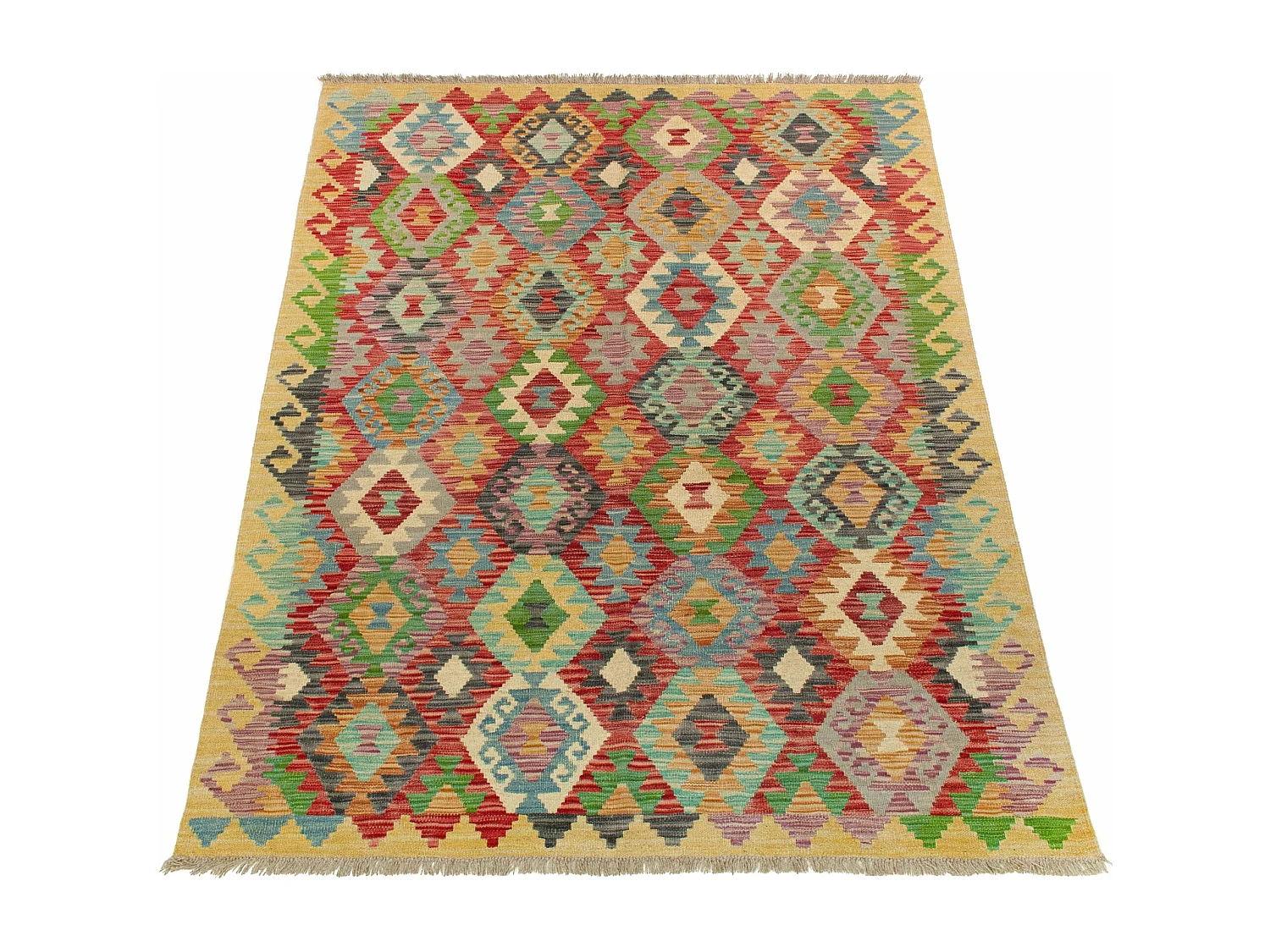 Kilim afghano | 155x200 cm