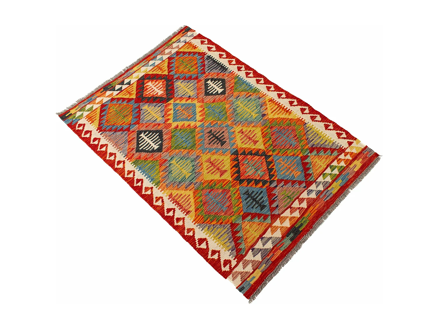 Kilim afghan | 100x144cm