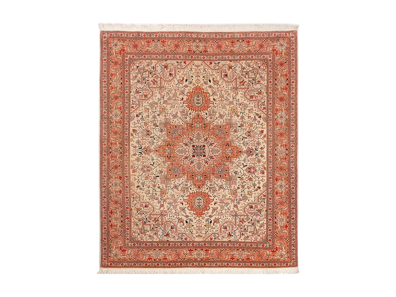 Tapis Persan Tabriz 50Raj | 150x200cm