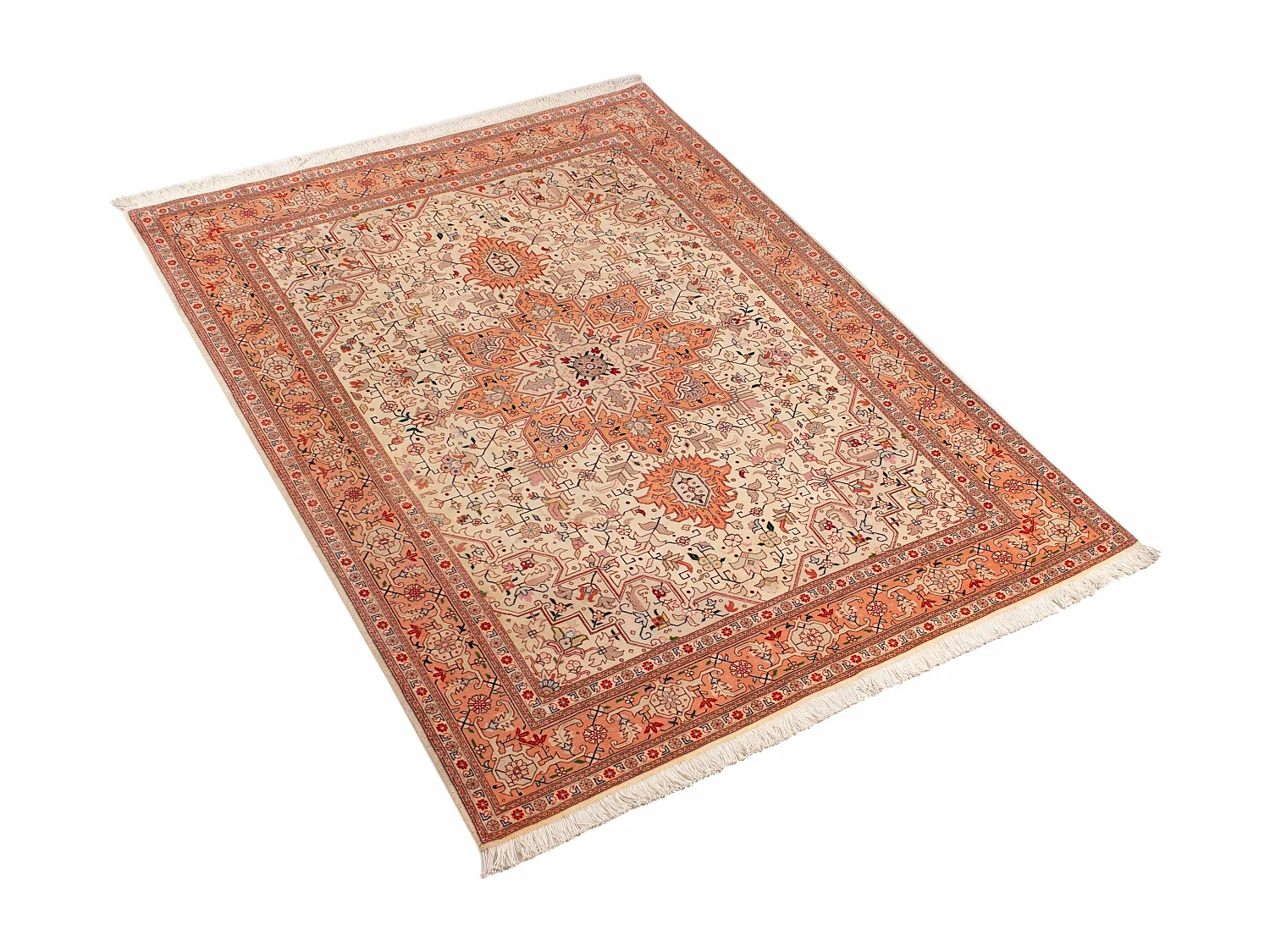 Tapis Persan Tabriz 50Raj | 150x200cm