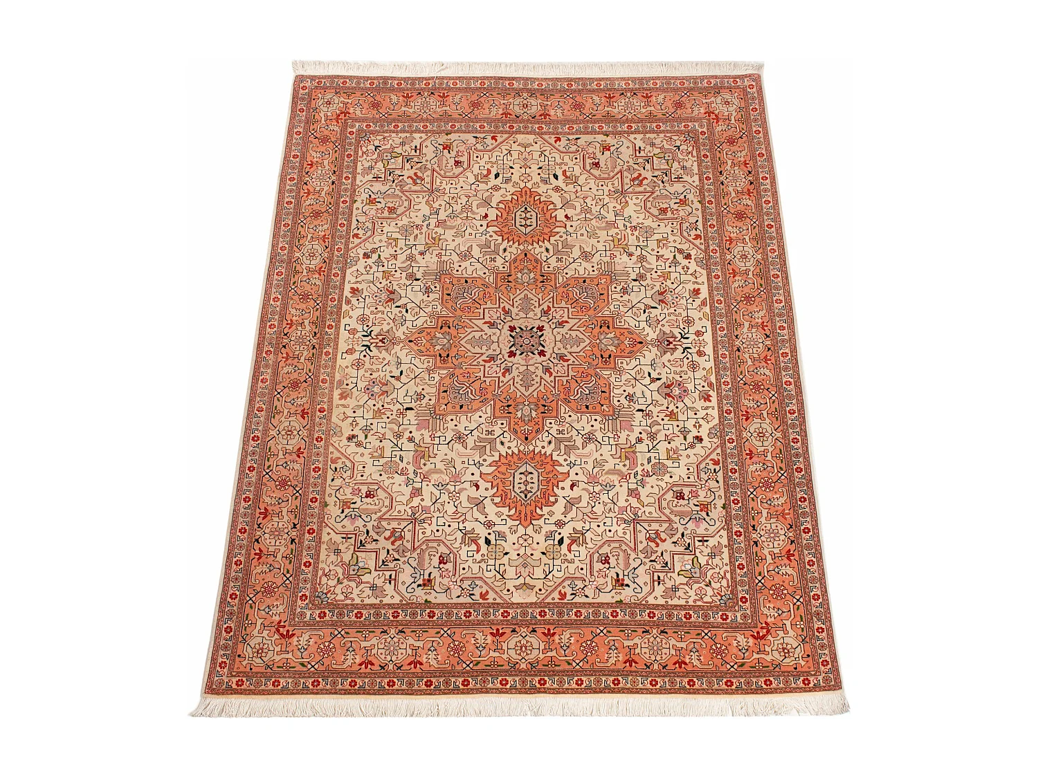 Tapis Persan Tabriz 50Raj | 150x200cm
