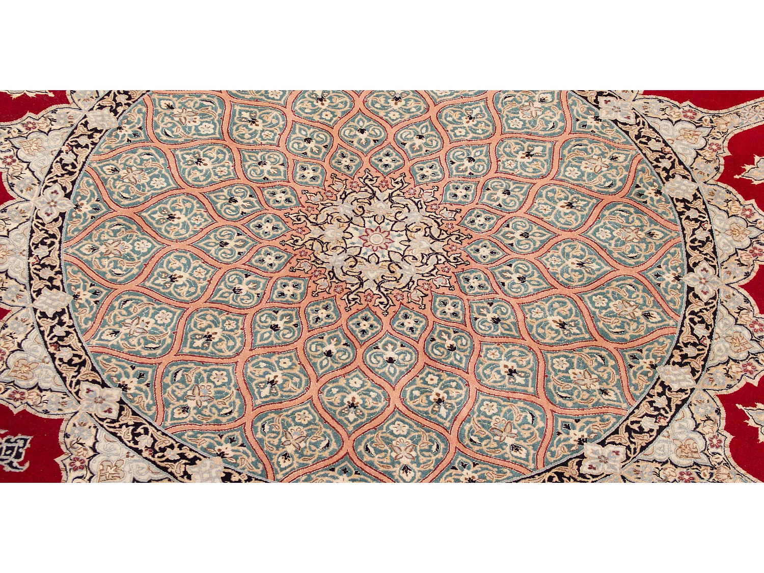Tapis Persan Nain 6La | Rond 250 cm
