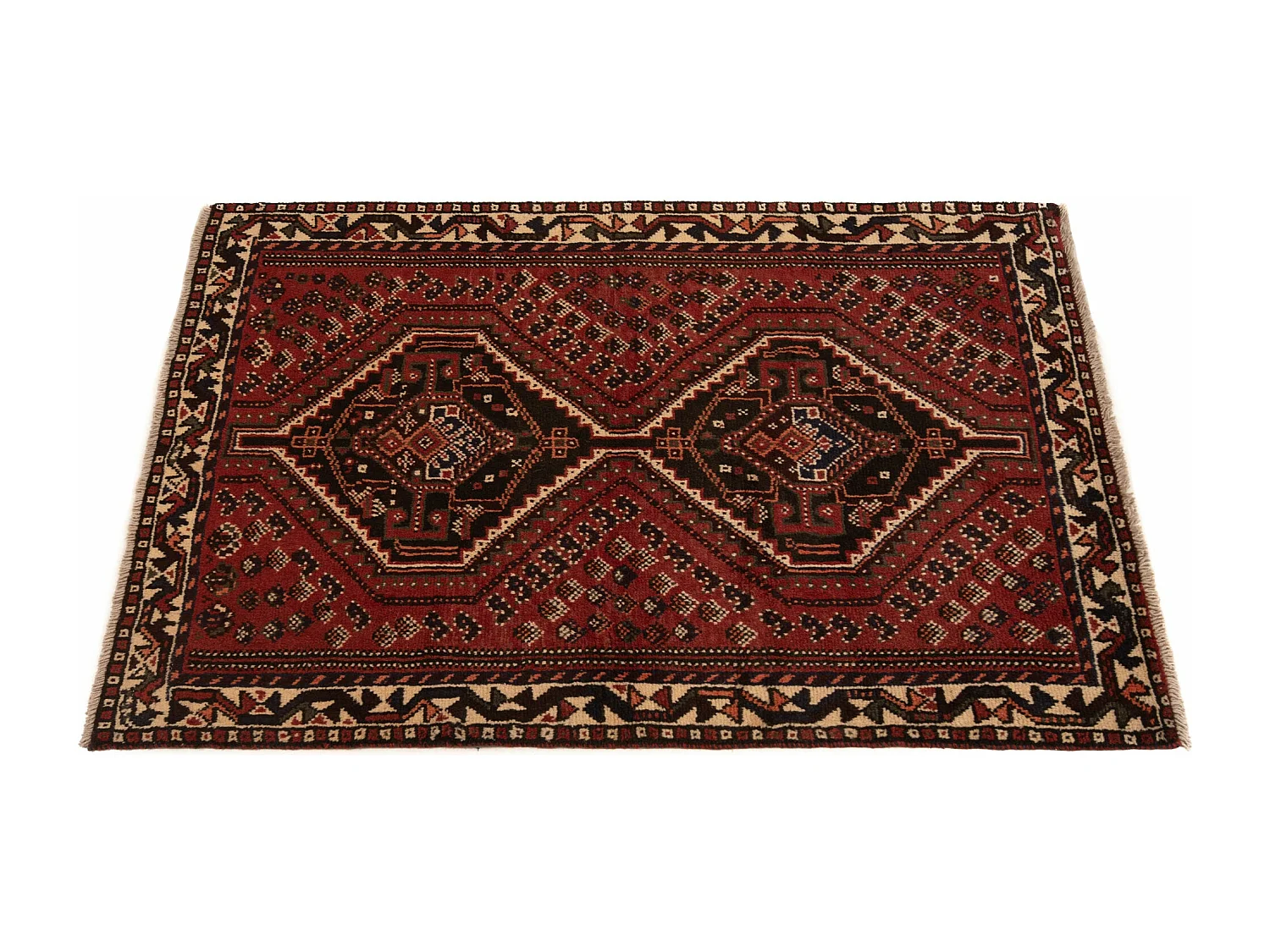 Tapis persan Shiraz | 100x151cm