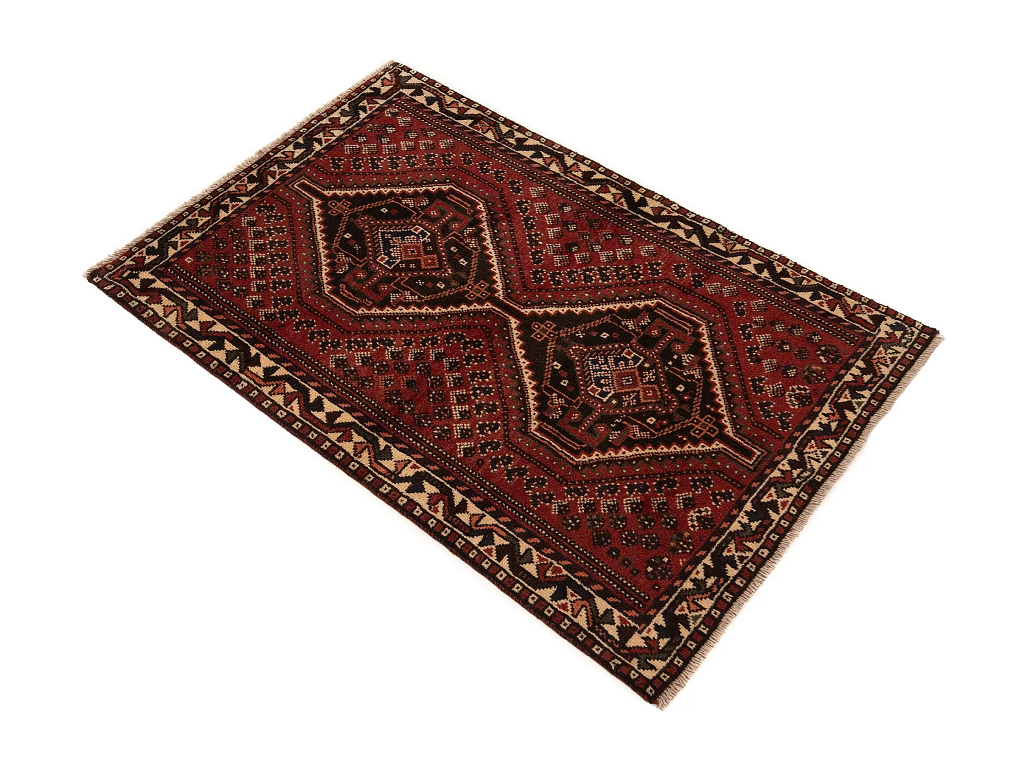 Tapis persan Shiraz | 100x151cm