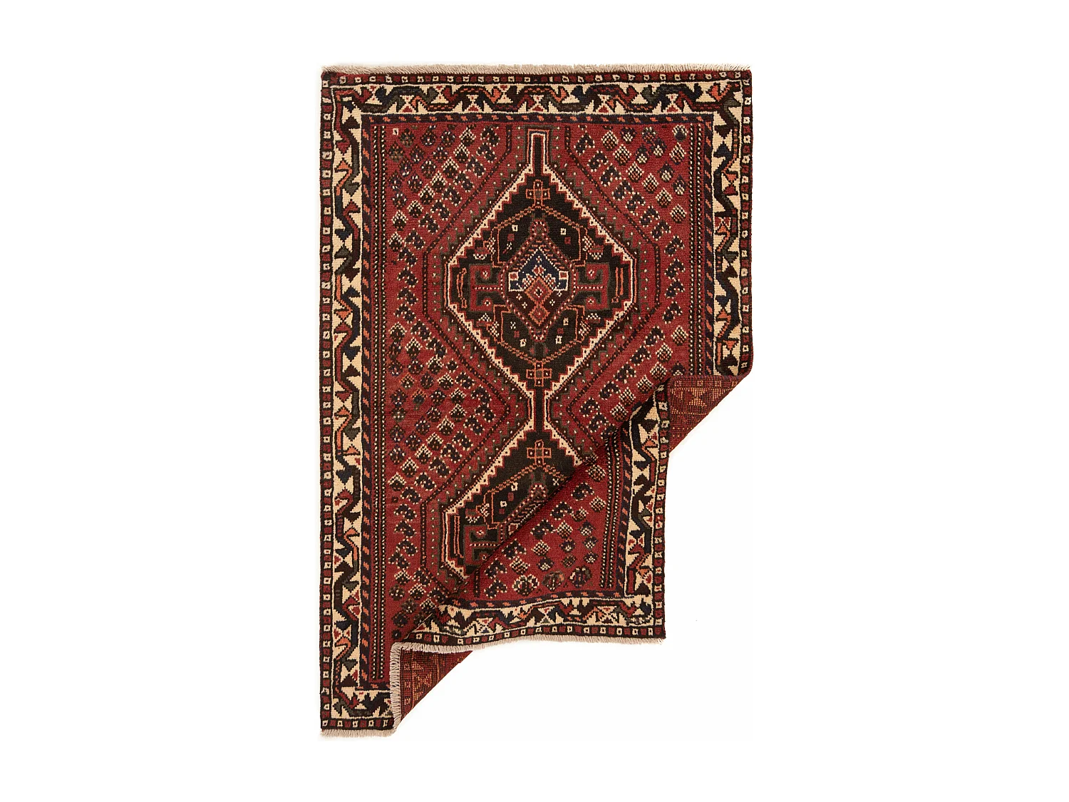 Tapis persan Shiraz | 100x151cm