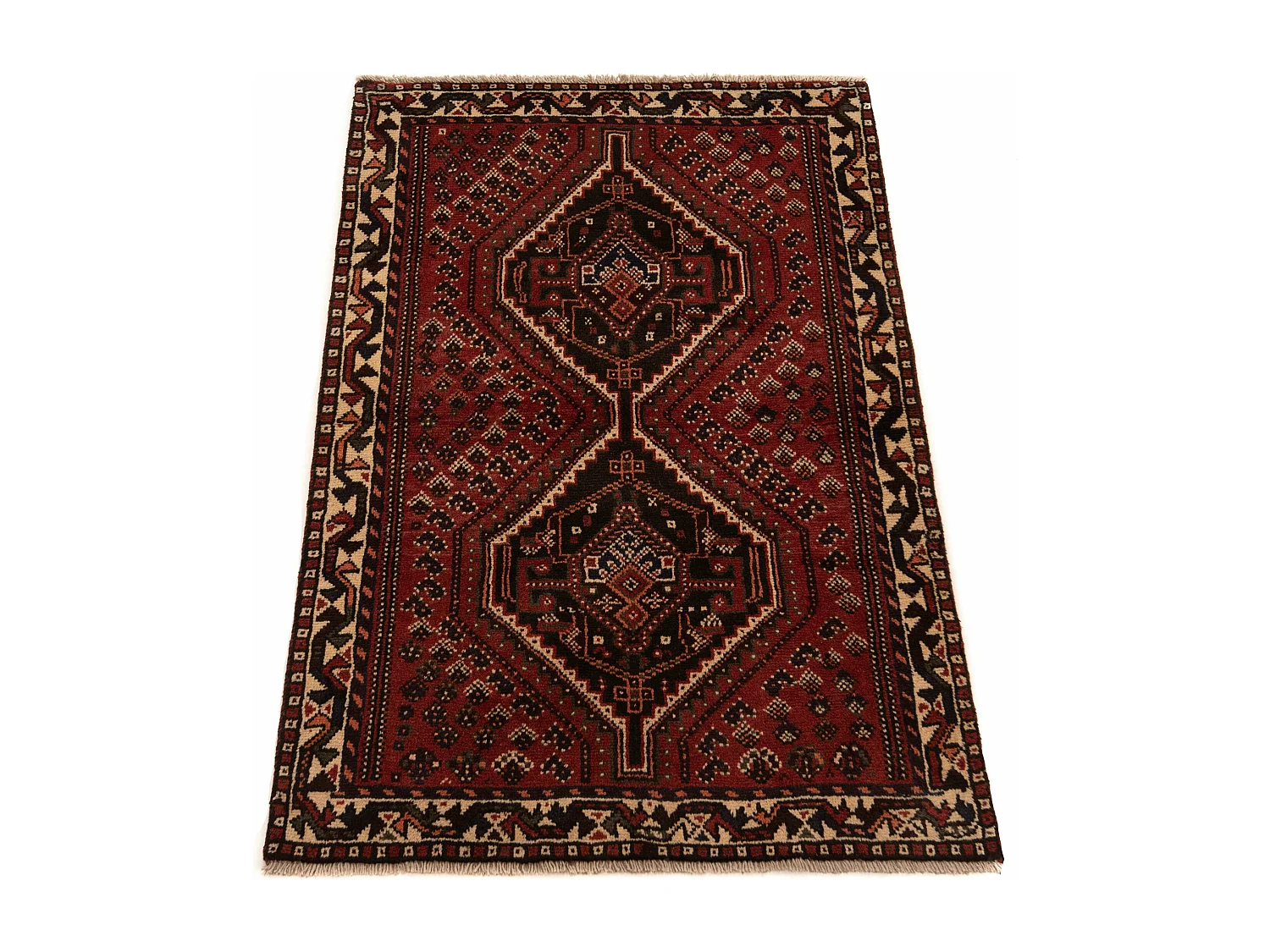 Tapis persan Shiraz | 100x151cm