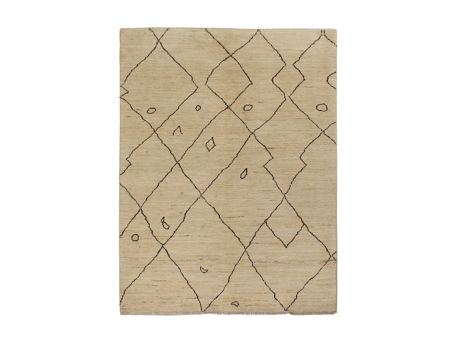 Moderner Berber-Stammesteppich | 145x203cm