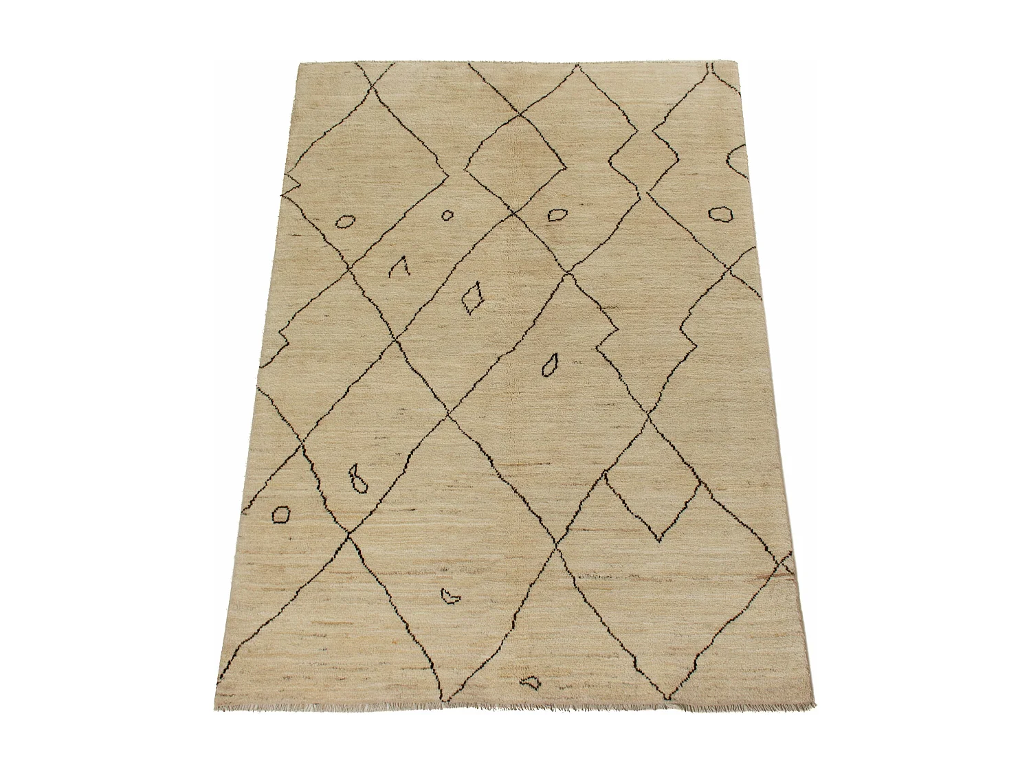 Moderner Berber-Stammesteppich | 145x203cm