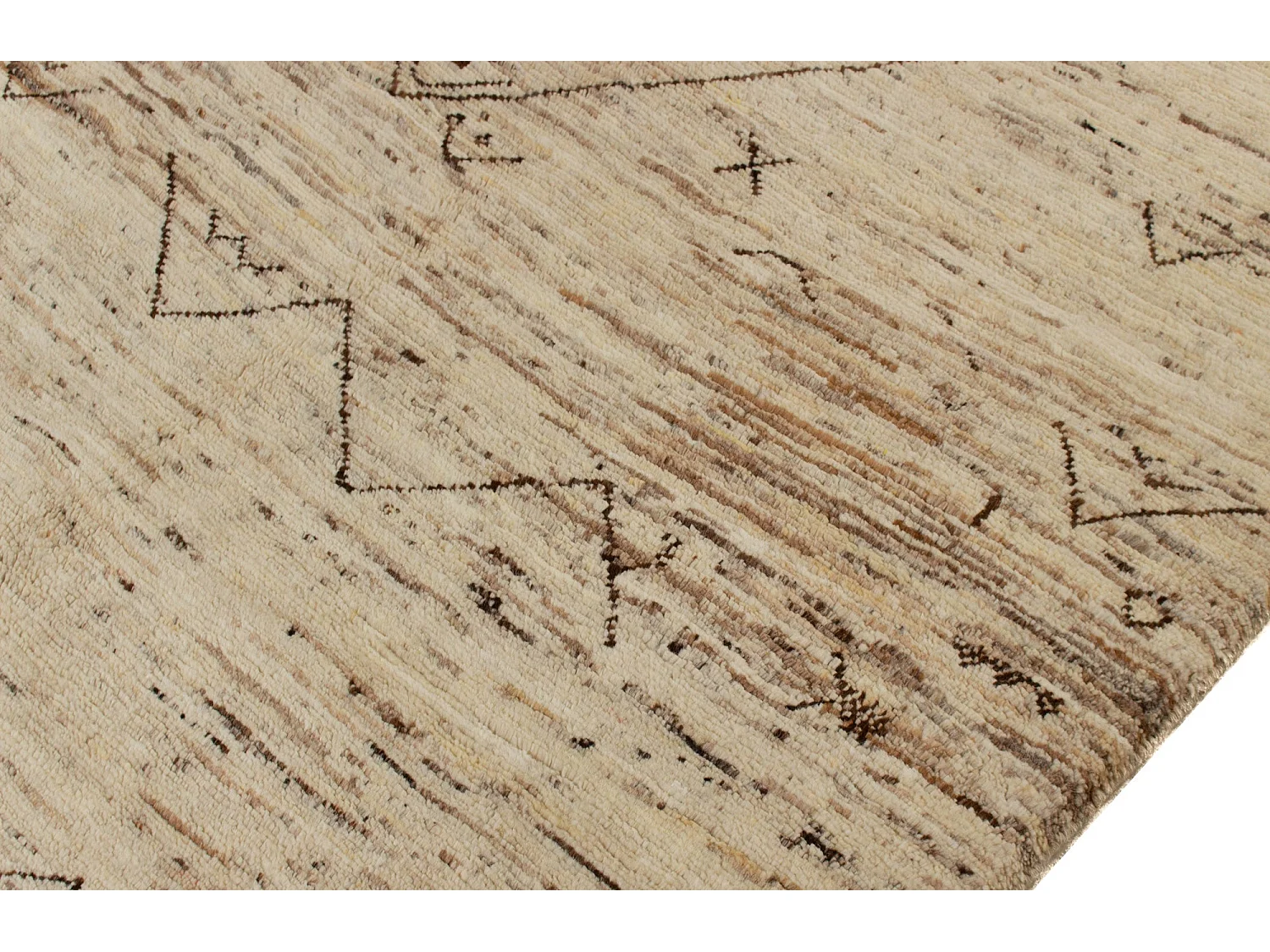 Tapis tribal berbère moderne | 138 x 204 cm