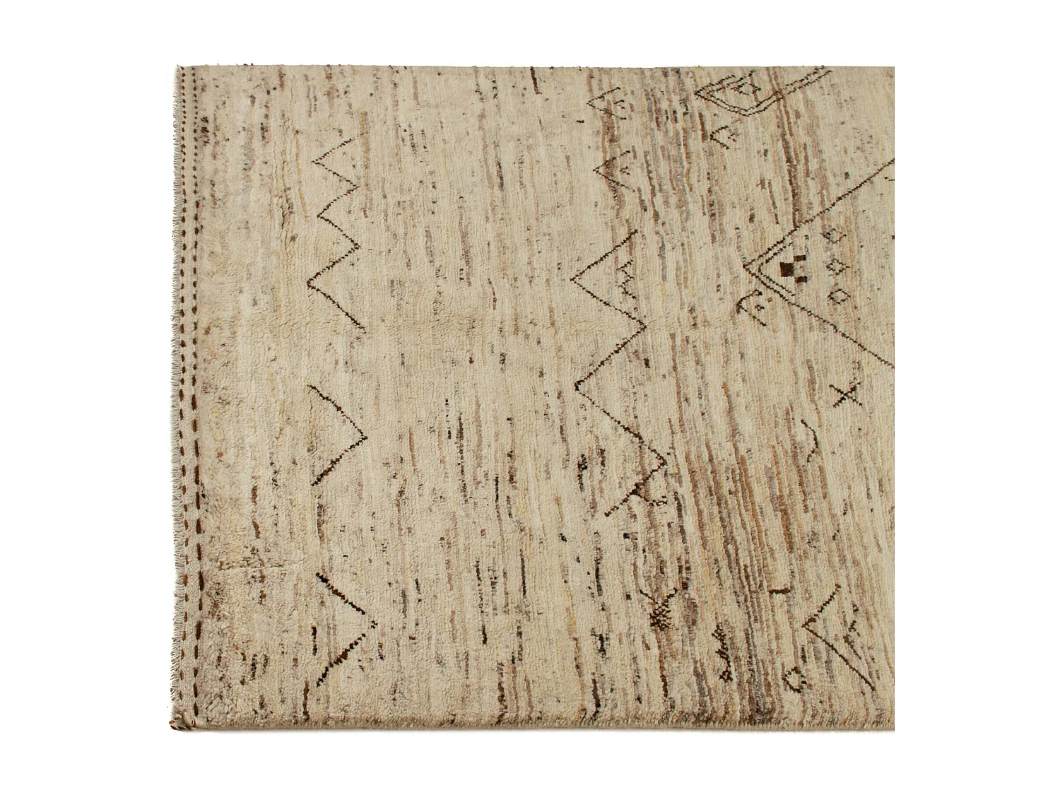 Tapis tribal berbère moderne | 138 x 204 cm