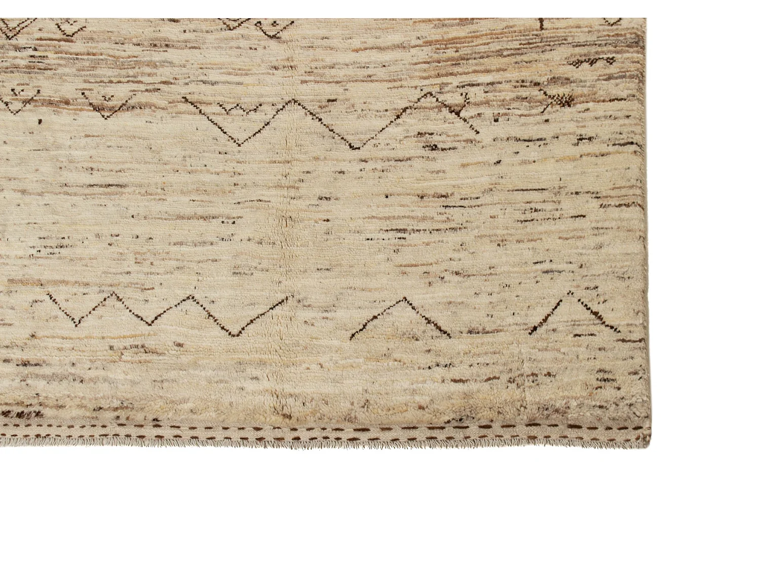 Tapis tribal berbère moderne | 138 x 204 cm