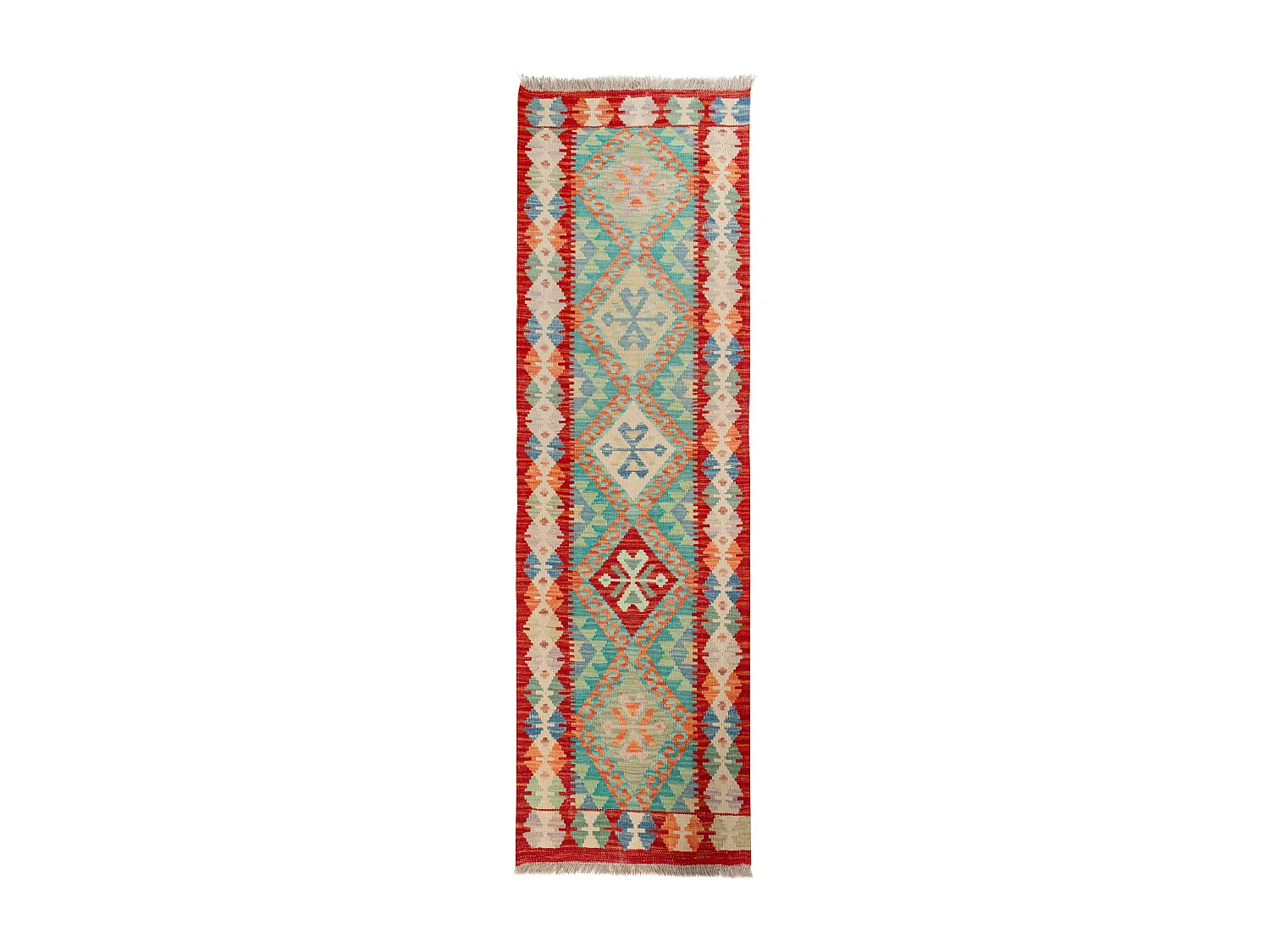 Kilim afghan | 61x195cm