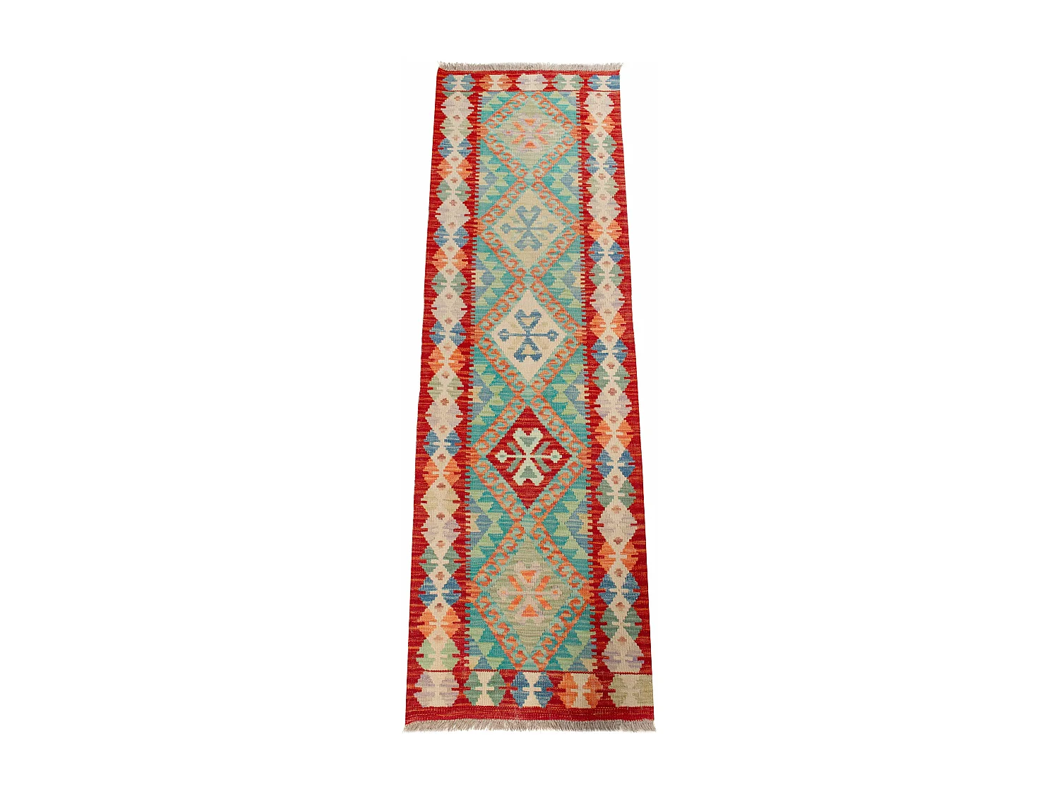 Kilim afghan | 61x195cm