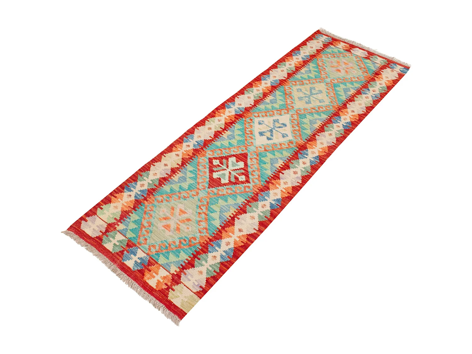 Kilim afghan | 61x195cm