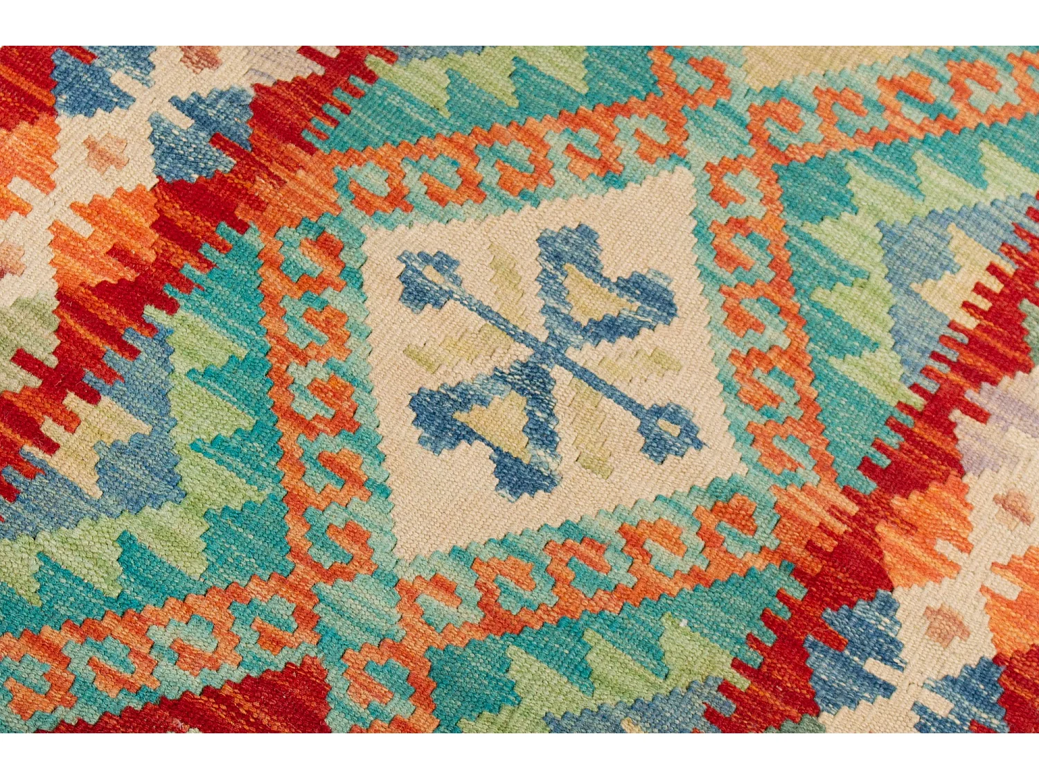 Kilim afghan | 61x195cm
