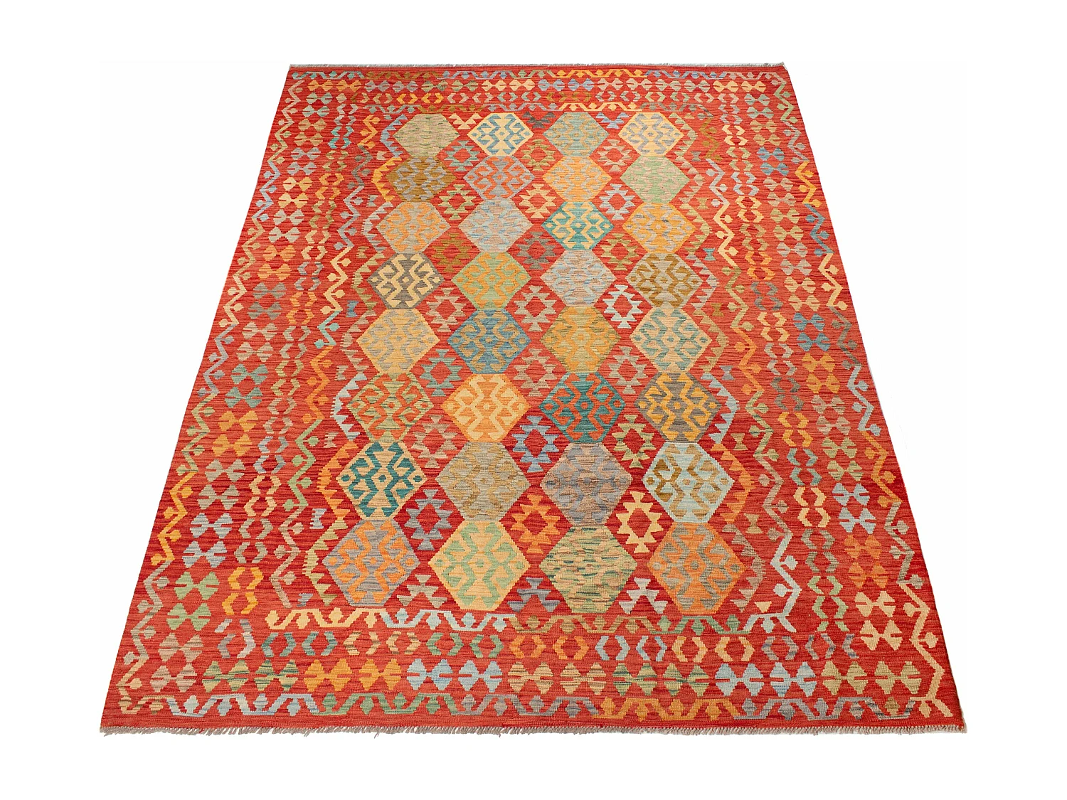 Kilim afegão | 252x340cm