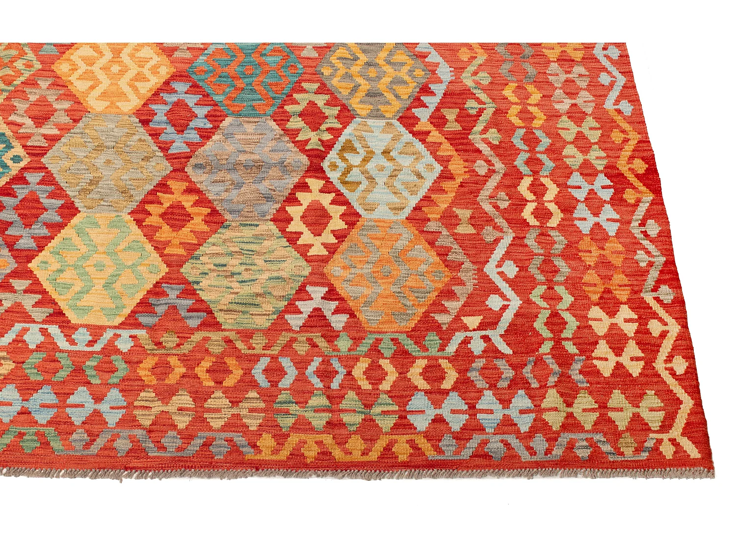 Kilim afegão | 252x340cm