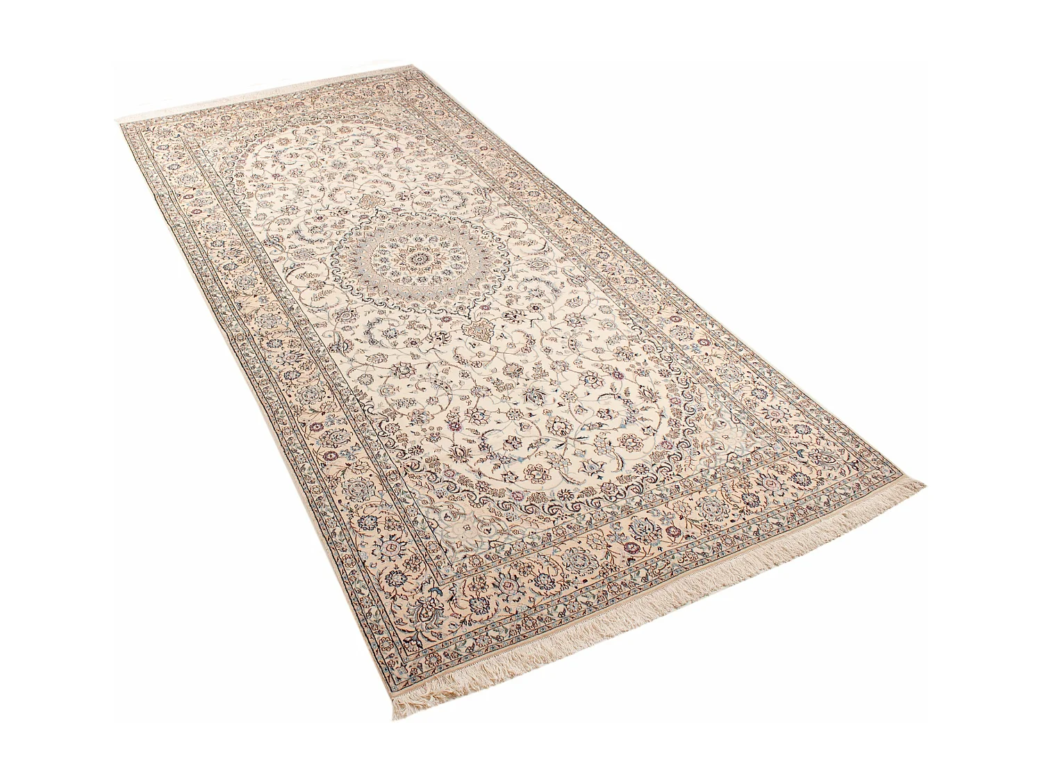 Tapis Persan Nain 9La | 203x406cm